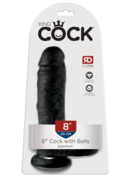 8" Cock with Balls